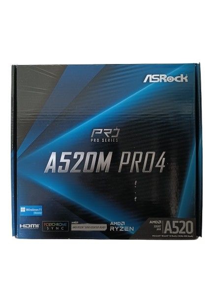 ASRock A520M PRO4 MicroATX AMD DDR4 Motherboard
