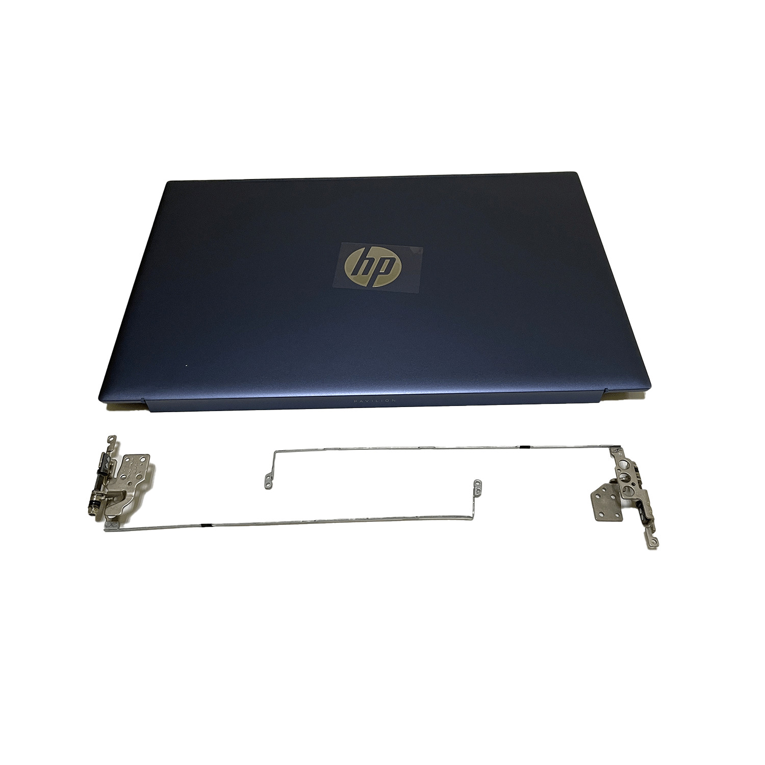 For HP 15-eg0073cl 15-eg1073cl 15-eg2073cl Top Case Back Cover Lid & Hinges Blue