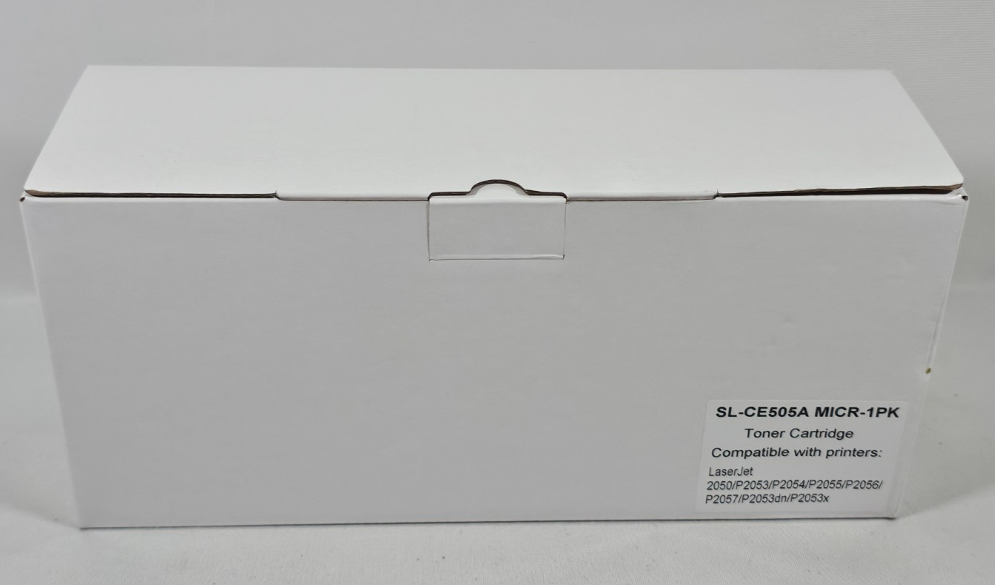 For HP CE505A 05A MICR 1x Toner Cartridge Black P2035 P2035N P2055DN 2055DN