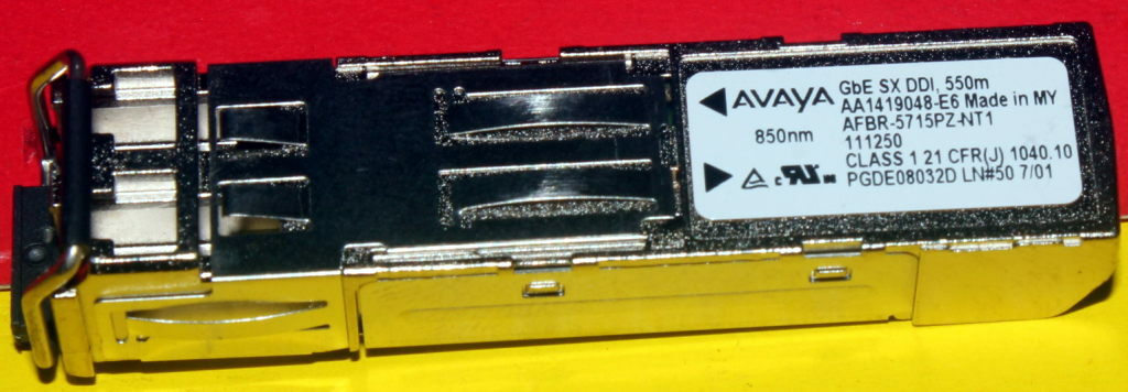AA1419048-E6 GENUINE Avaya Nortel 1000BASE-SX SFP 850nm 550m 27xAvailable