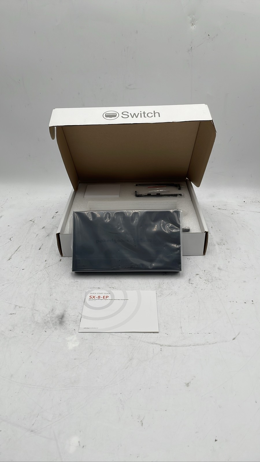 Pakedge SX-8-EP 8-Port Gigabit Managed Network Switch PoE Powered 210-01580