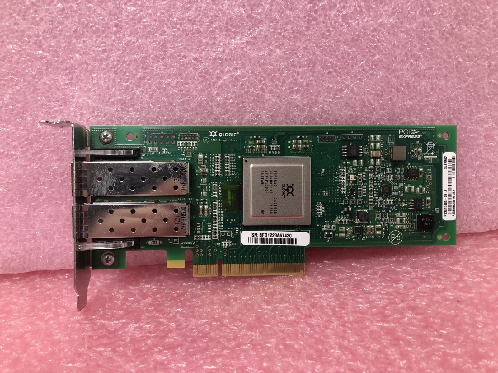 Dell 5PPRV	8GB DUAL PORT HBA PCI-E QLE2562