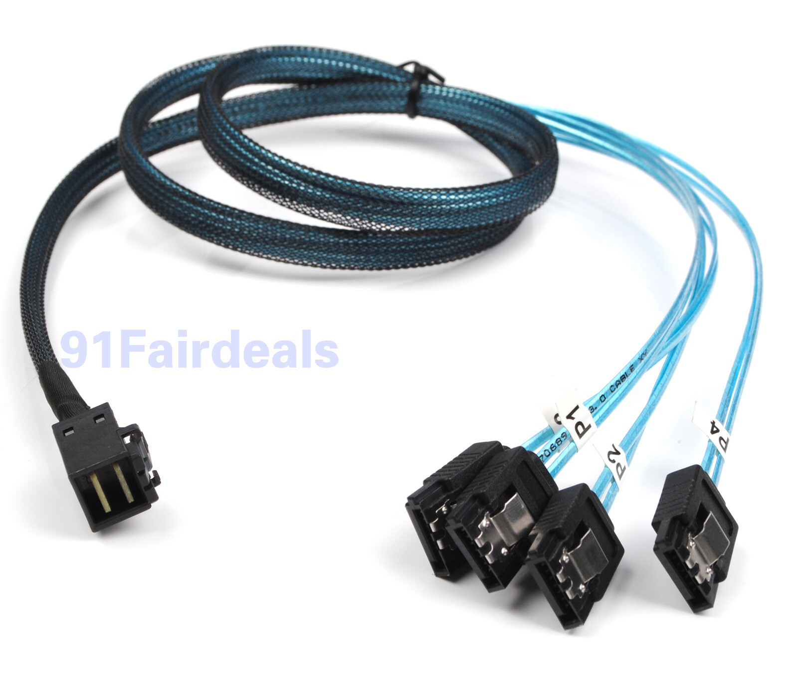 SFF-8643 SATA Cable For Lenovo 430-16i 9400-16i 12Gb/s NVMe Tri-Mode HBA PCIe