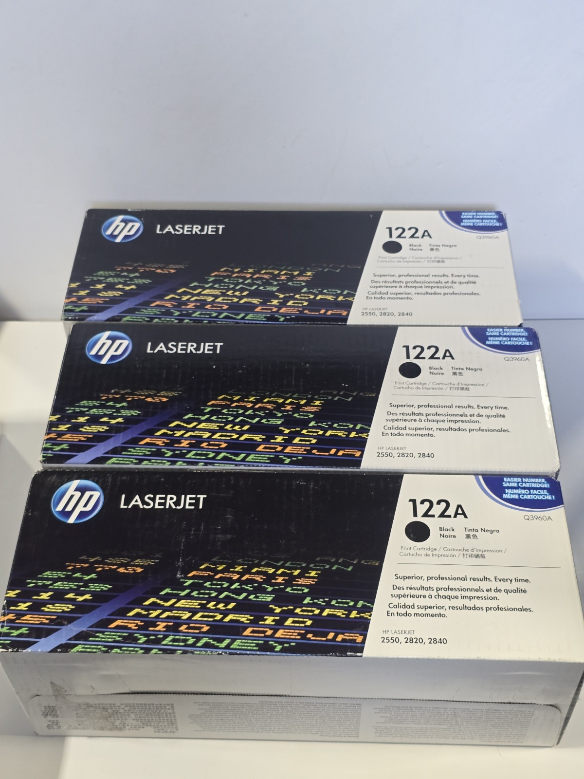 3x Genuine HP 122A Q3960A Imaging Drum print cartridge 