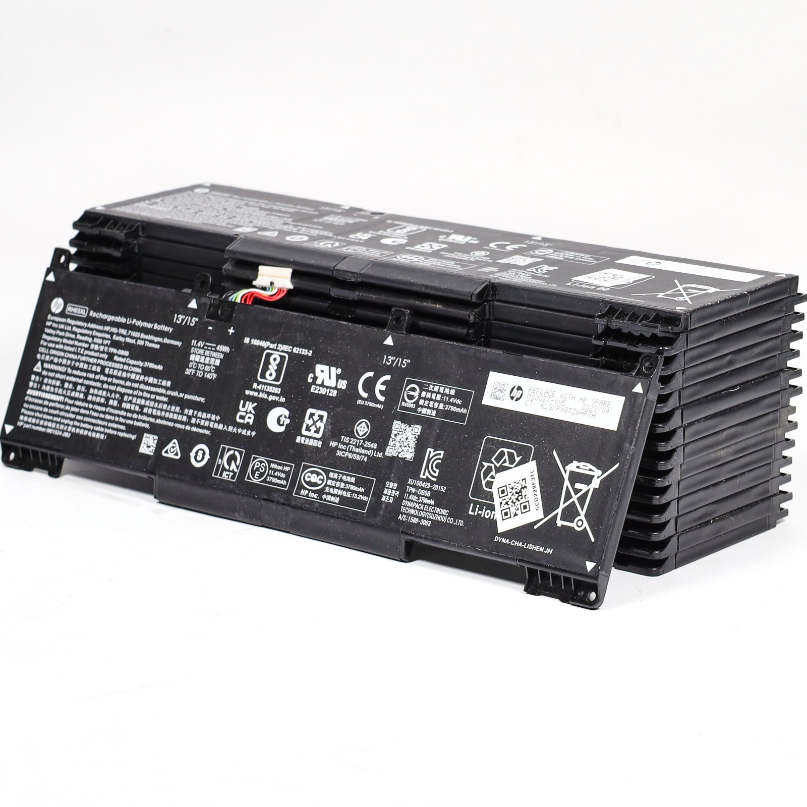 (Lot of 15) Genuine HP RH03XL 45Wh For ProBook/EliteBook 430/440/450/630/640/650