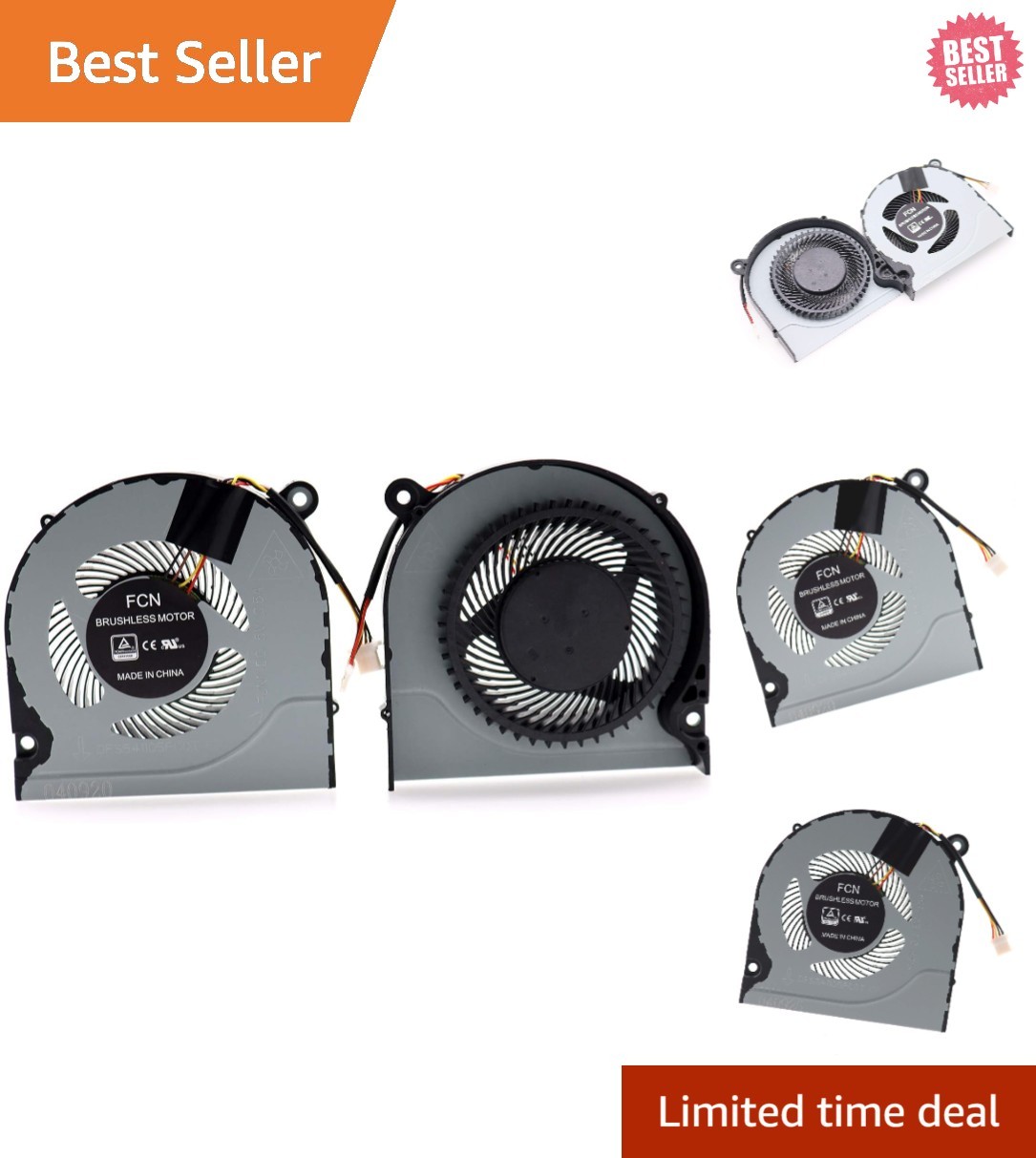 OEM Replacement Cooling Fan for Acer Nitro 5 & Predator Helios 300 Series