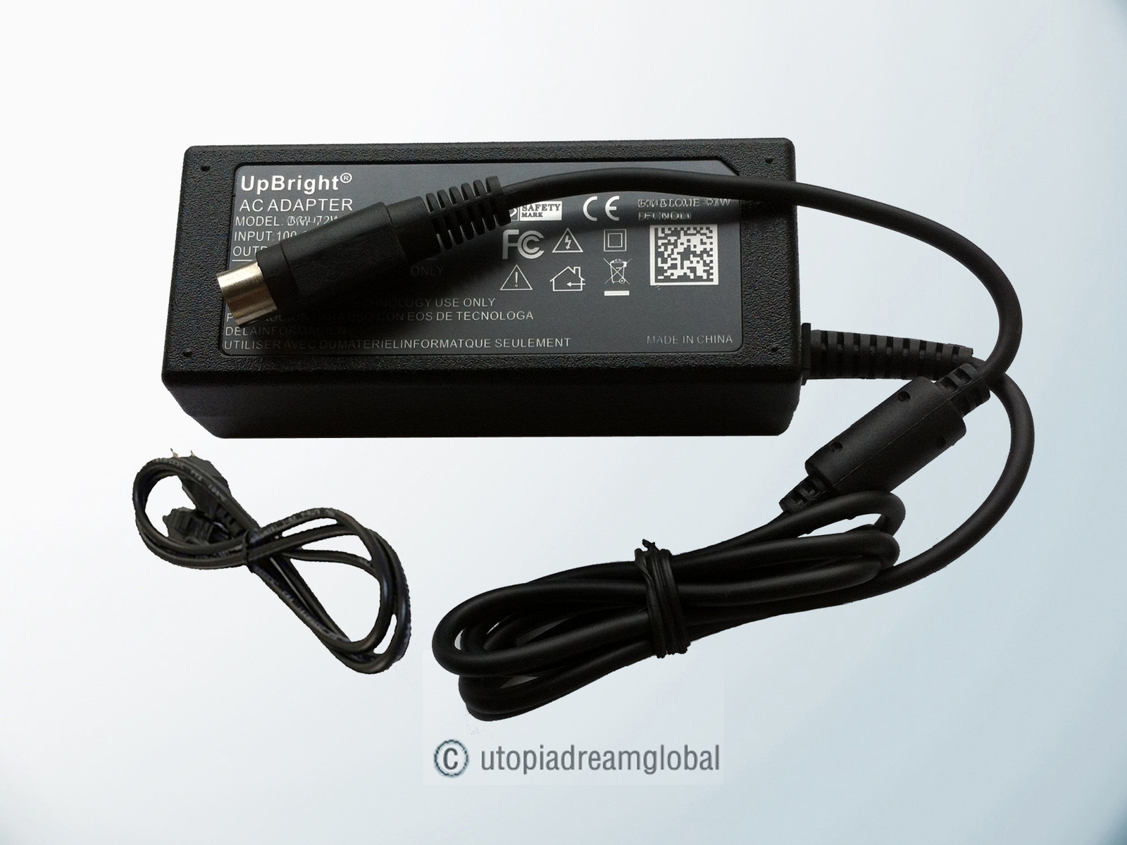 4-Pin 20V AC Adapter For DELL EADP-90AB B 25.11039.011 RC343 Family Power Supply