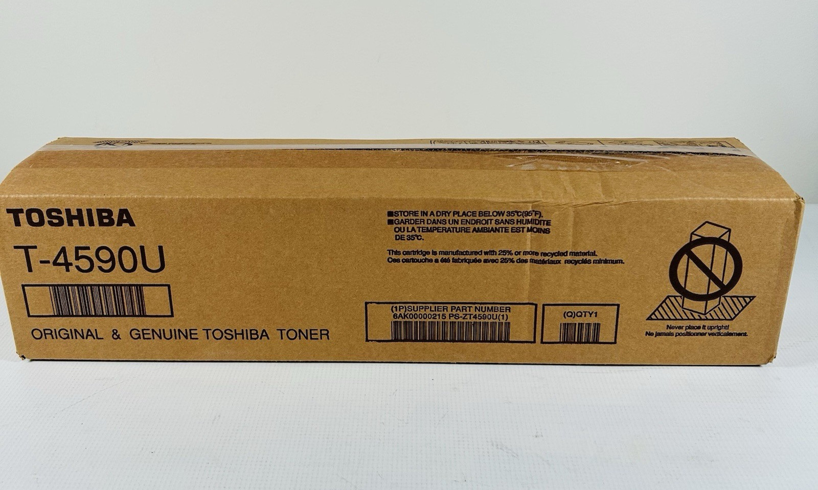 Genuine Toshiba T-4590U Black Toner Cartridge