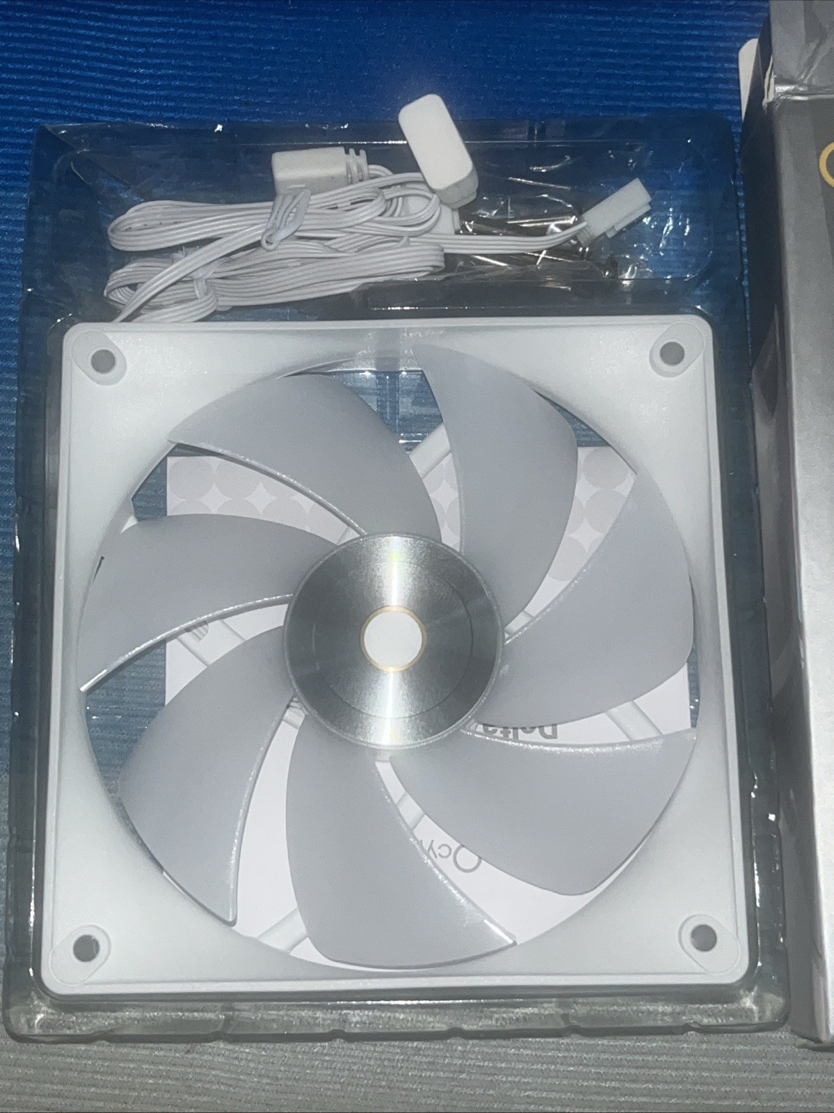 Ocypus Delta F12 WH ARGB White Fan
