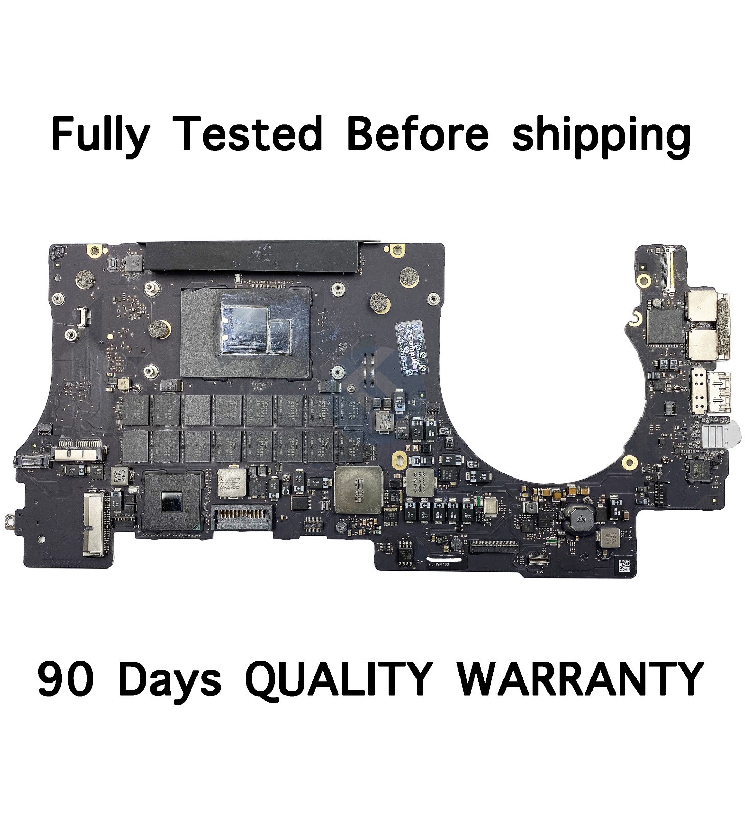 i7 2.3 GHz 16GB Logic Board 820-3662-A for MacBook Pro 15" A1398 Late 2013 2014