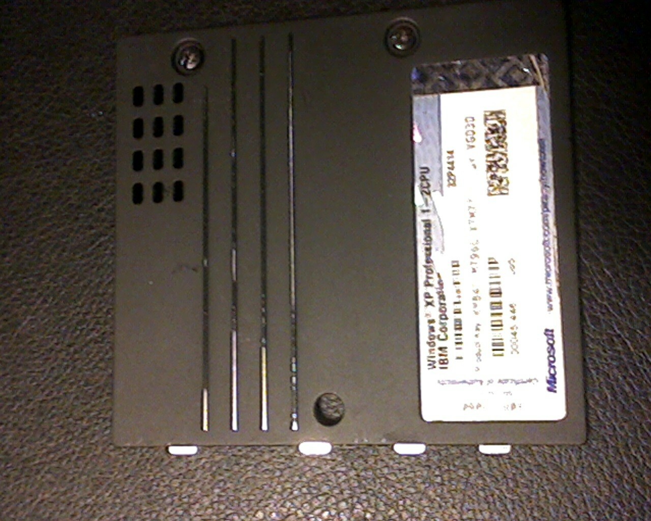 Nice IBM Lenovo ThinkPad T30 91P8911 Mini-PCI Wi-Fi Wireless Cover Panel Door  