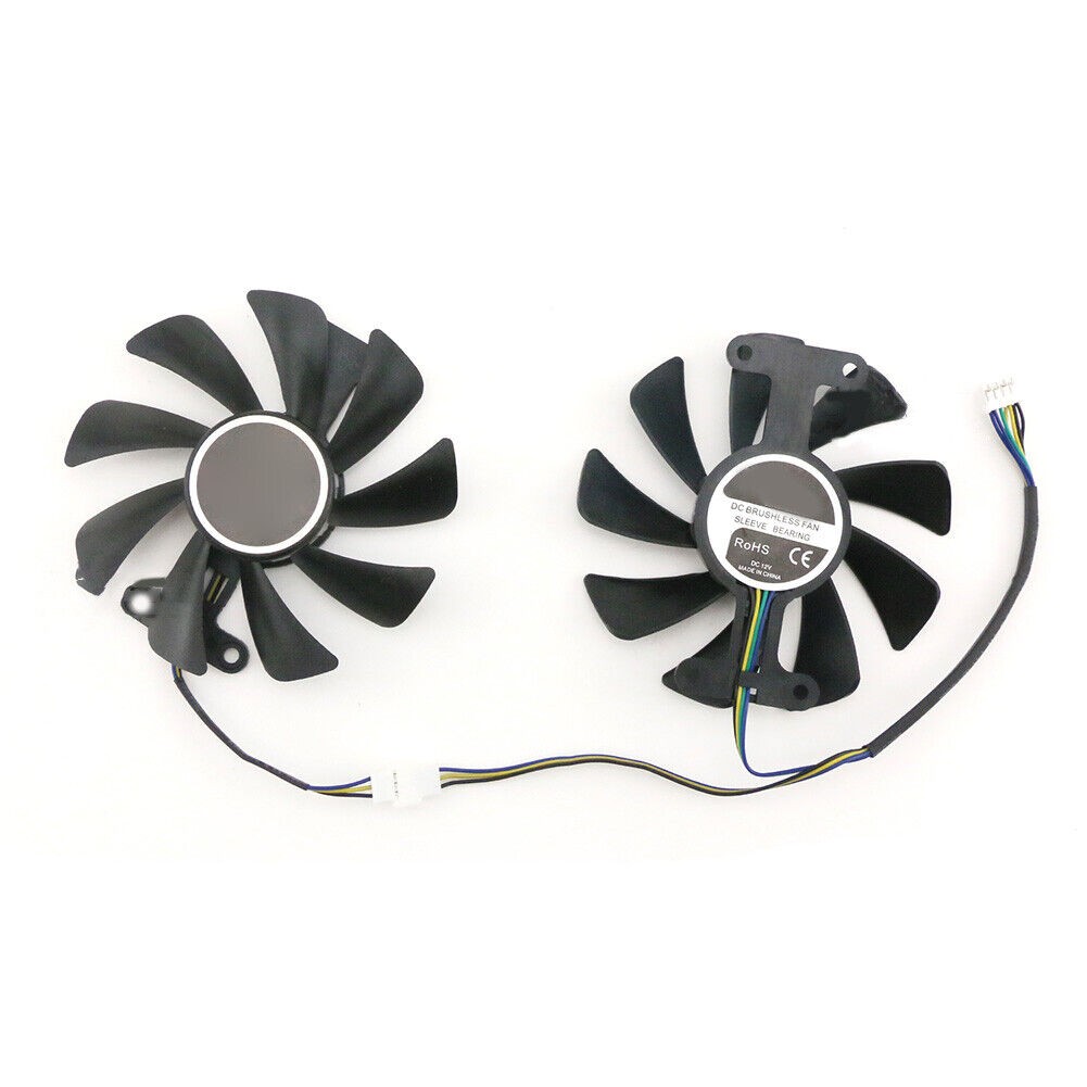 1PCS For  Graphics Card Cooling fan POWERCOLOR&DATALAND RX580 GDDR5 2048SP