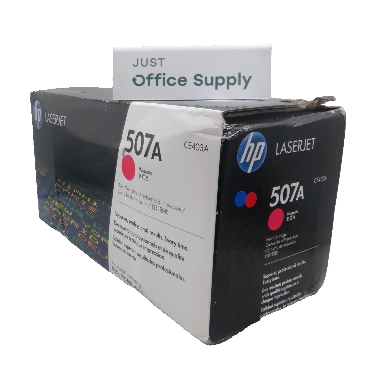 Genuine HP 507A CE403A Magenta Print Toner Cartridge  DD