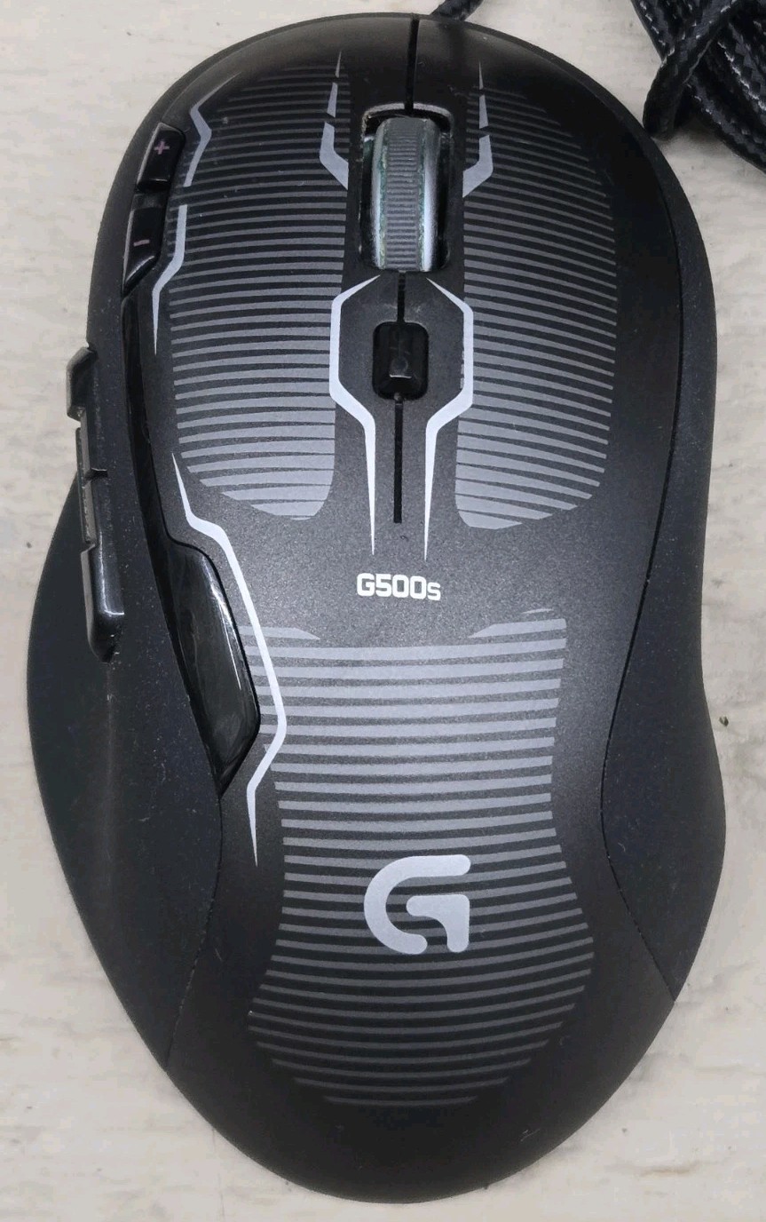Logitech G500s Laser Gaming Mouse with Adjustable Weights Ships Quickly 