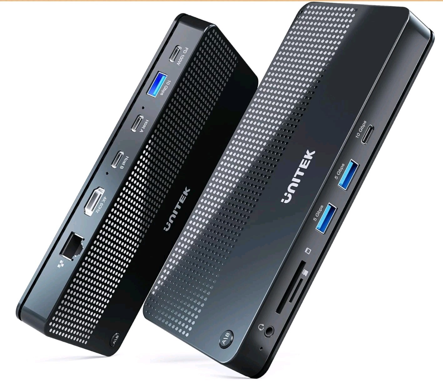Unitek USB C KVM Switch 2 Computers 1 Monitor with Power Delivery4K@60Hz 2 In 
