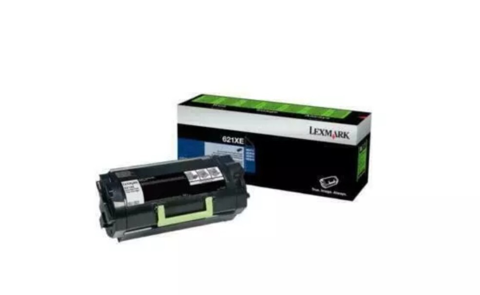 LEXMARK 62D1X0E, 621X Genuine OEM  Black High Yield Toner Ink Cartridge