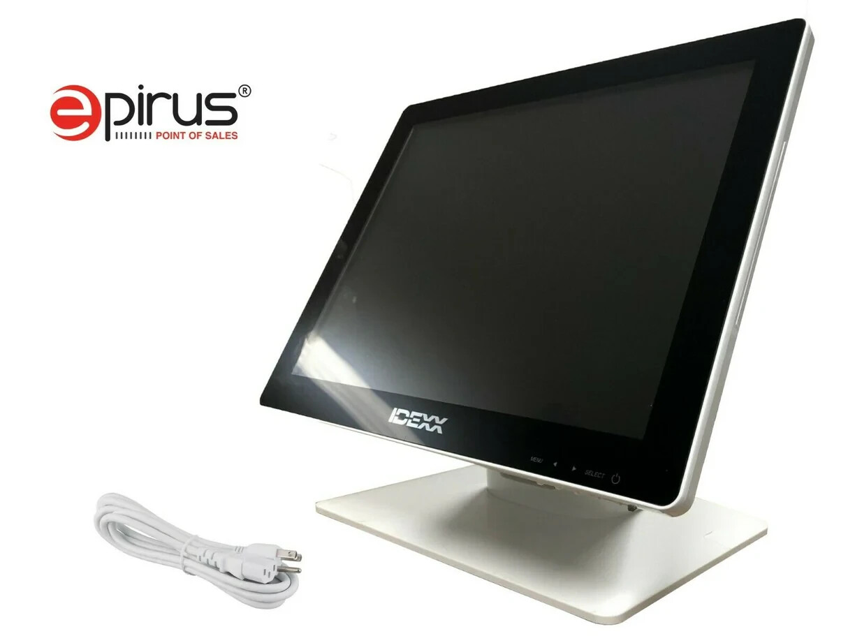 Elo 1517L 15" PCAP Touchscreen Monitor White IDEXX LOGO