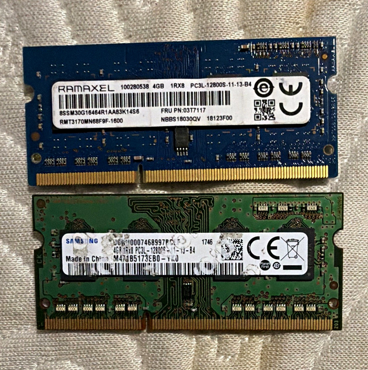 Ramaxel 8GB (2x4GB) DDR3L-1600 PC3L-12800S 204-Pin SO-DIMM ECC