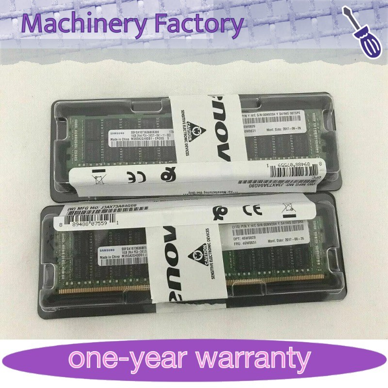 NEW Lenovo / IBM 46W0829 46W0831 2RX4 16GB DDR4 PC4-2400T System X Server Memory