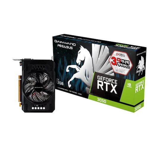 [GAINWARD] GeForce RTX 3050 Pegasus D66GB / Express / Genuine