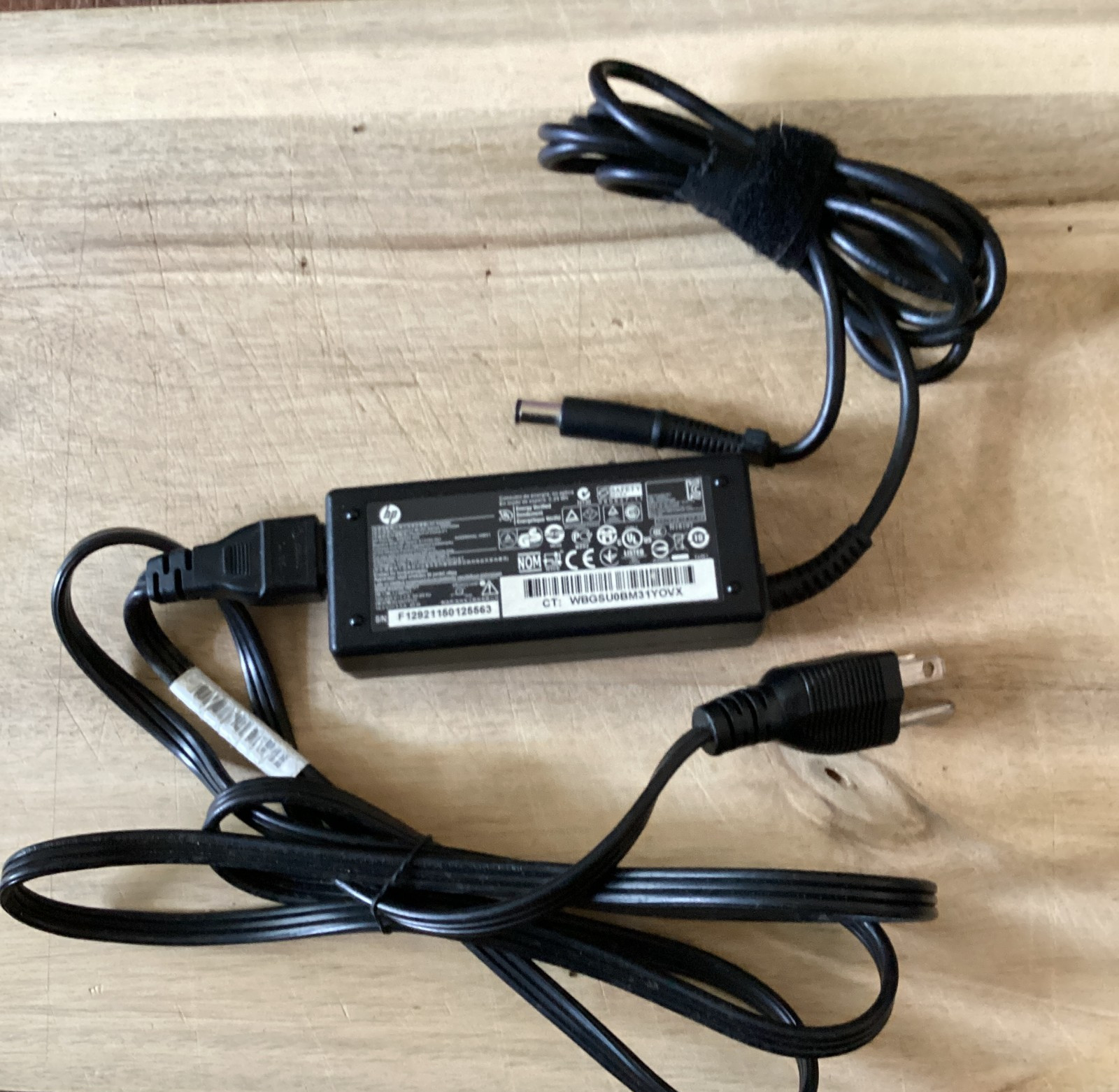 HP PPP009H AC Adapter Charger OEM 18.5V 3.5A 65W 608425-002 Large Barrel