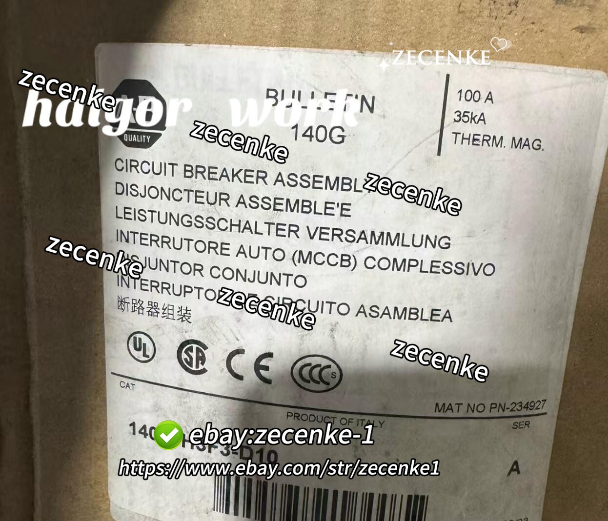 1PCS NEW 140G-H3F3-D10 VIA DHL/UPS #YY