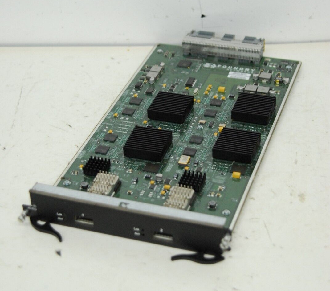 Foundry Networks SX-FI42XG FastIron SuperX 2-port XFP 10-Gigabit Ethernet module