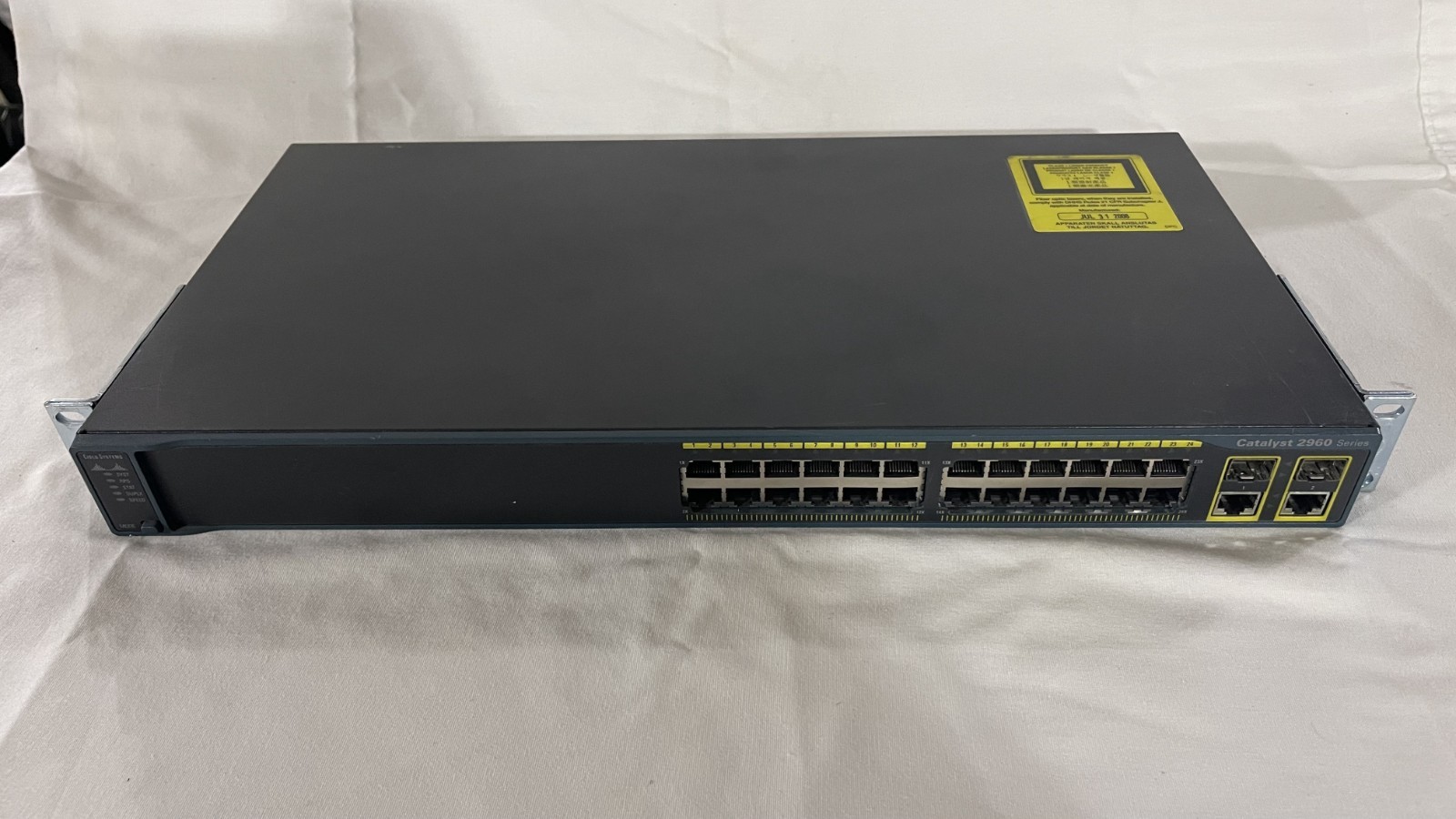 Cisco Catalyst  WS-C2960-24TC-L 2960 Series 24-Port Fast Ethernet Network Switch