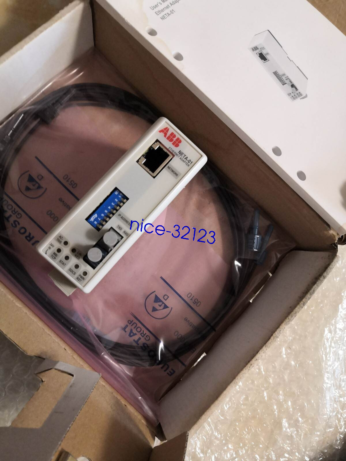 1PC NEW ORIGINAL ABB NETA-01 ETHERNET ADAPTER NETA01 FREE EXPEDITED SHIPPING