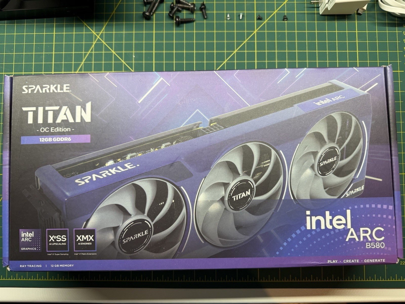 New In box Sparkle Intel Arc B580 Titan OC, 12GB GDDR6