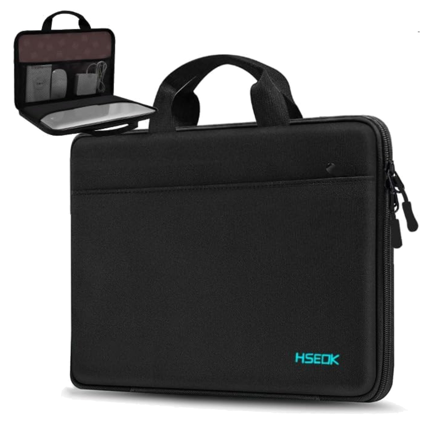 Elegant 13-14 Inch Laptop Sleeve - Waterproof Protection with Stylish Handle