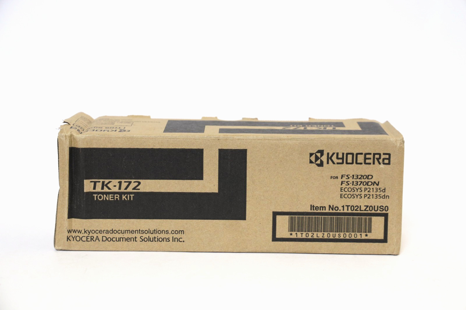 Genuine Kyocera TK-172 Toner Kit 1T02LZ0US0 FS-1320D FS-1370DN P2135d P2135dn