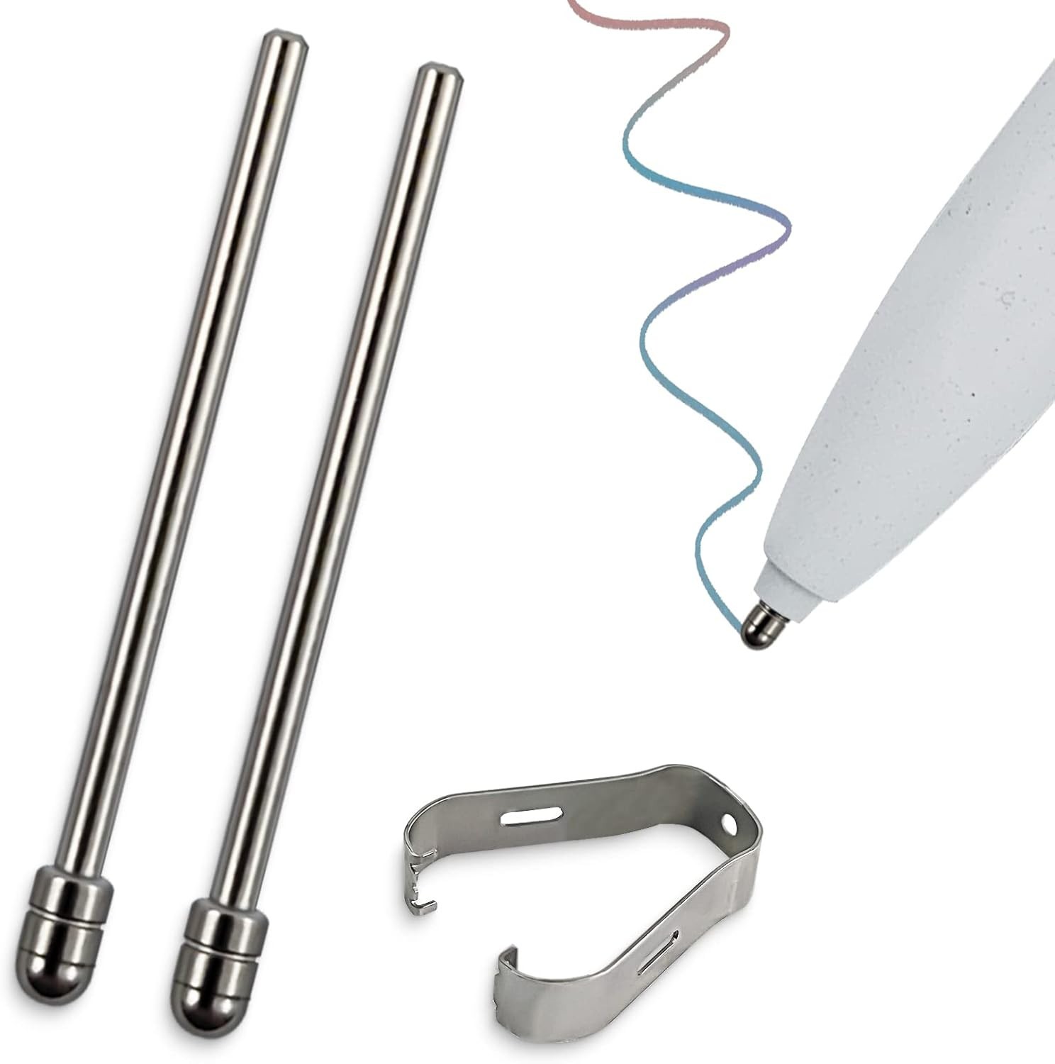 Elegant Titanium Alloy Stylus Tips for Remarkable 2 Maker - Scratch-Free Design