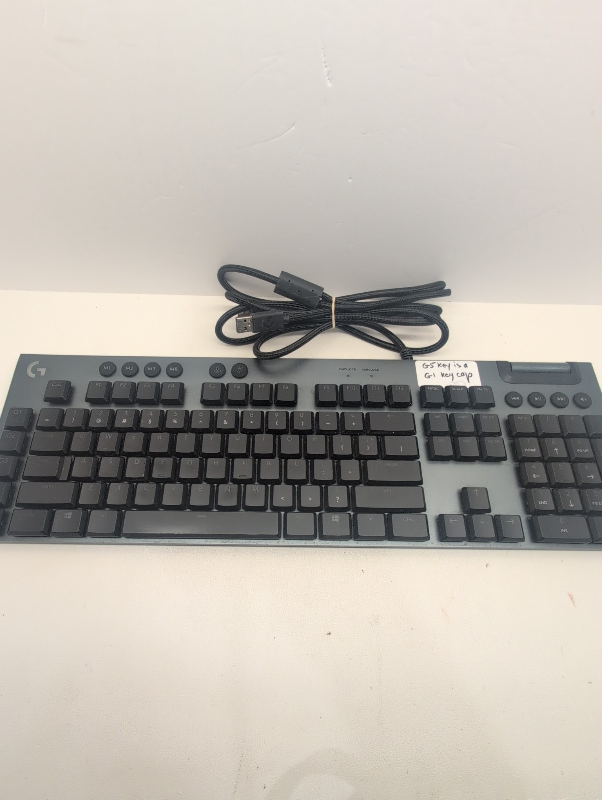 Logitech G815 Wired USB Gaming Keyboard - Clicky Switches Read description #3