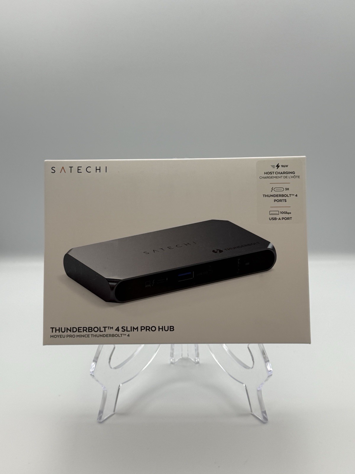NEW & Sealed Satechi Thunderbolt 4 Slim Pro Hub USB-C 96w Gray