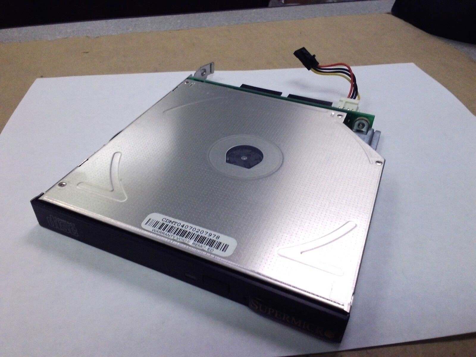 New SuperMicro DVD/CD IDE Drive with SCD812 & mounting rails
