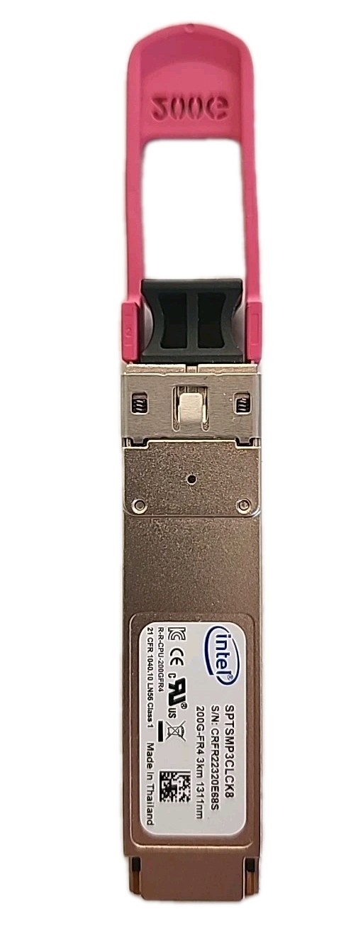 Intel SPTSMP3CLCK8 200G-FR4 3km 1311nm Optical Transceiver Module