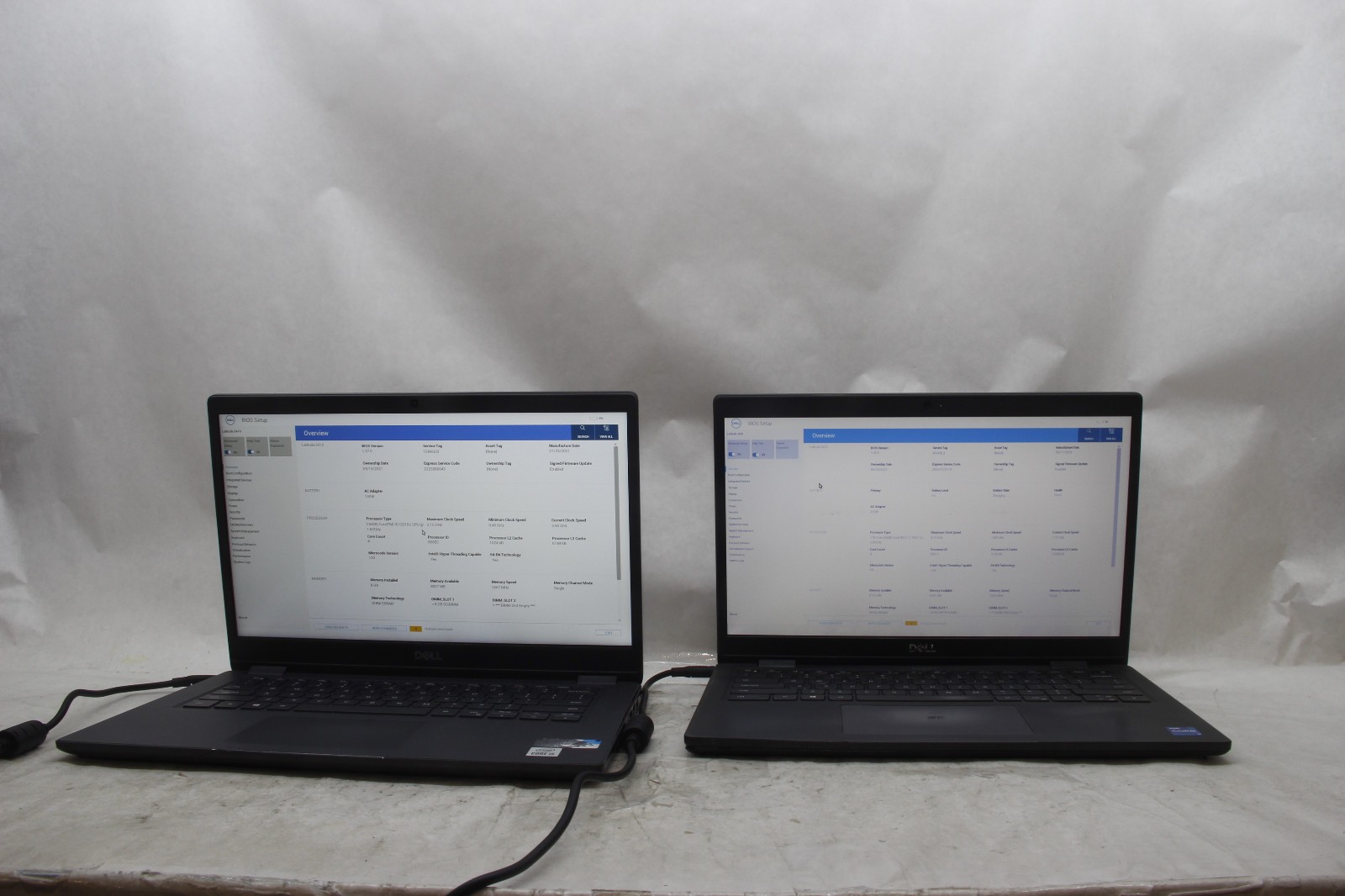 Lot of 1 Dell Latitude 3410 & 1 3420 14" Laptops i5 & i7 No RAM NO SSDS AS-IS