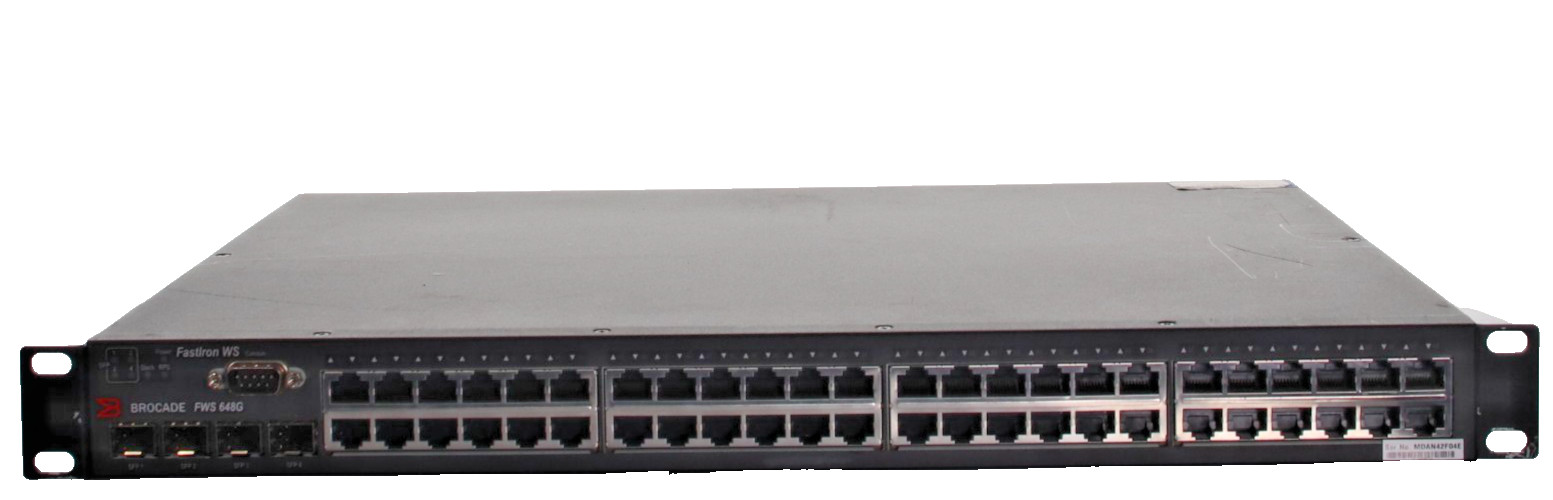 Brocade Fastiron FWS648G 48- Ports RJ-45 GE Switch