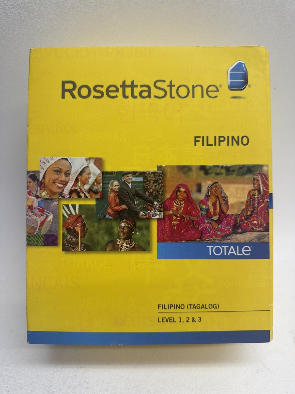 ROSETTA STONE Filipino (Version 4) 4 Disc Level 1, 2, & 3 COMPLETE SEALED 🔥