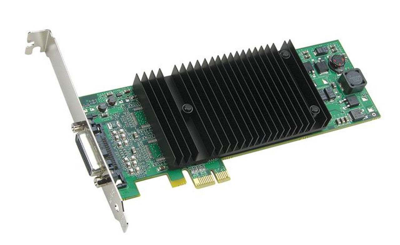 Matrox P69-MDDE128LA1F Millennium P690 LP PCIe x1 128MB Dual Head Video Card