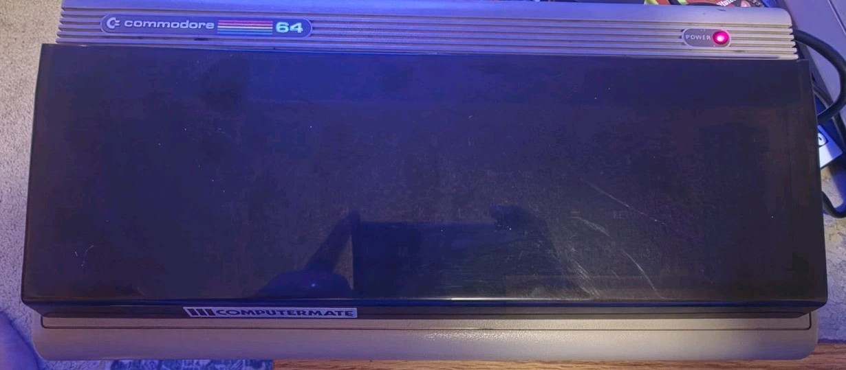 Commodore 64 C64 Breadbin Computer System TESTED READ