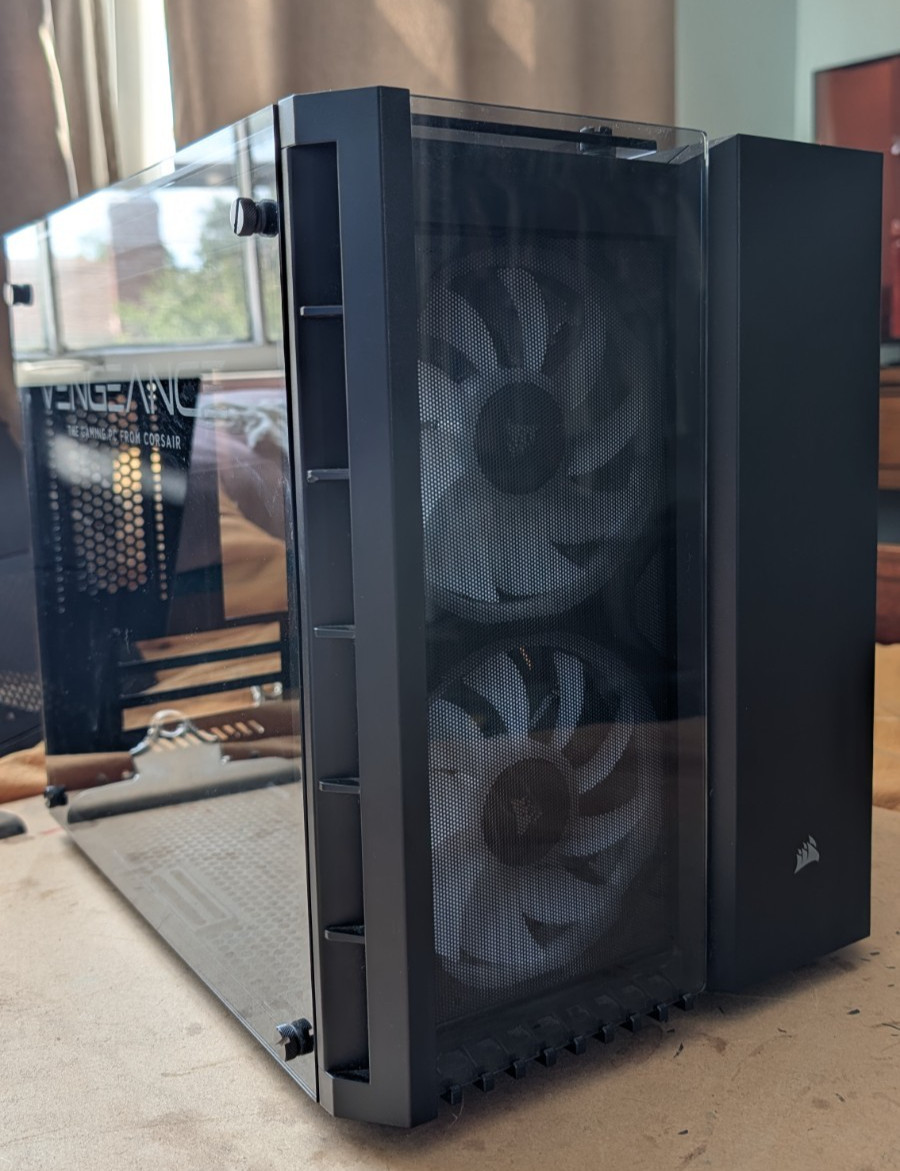 Corsair Crystal Series 280X Micro ATX CASE Vengeance tempered glass