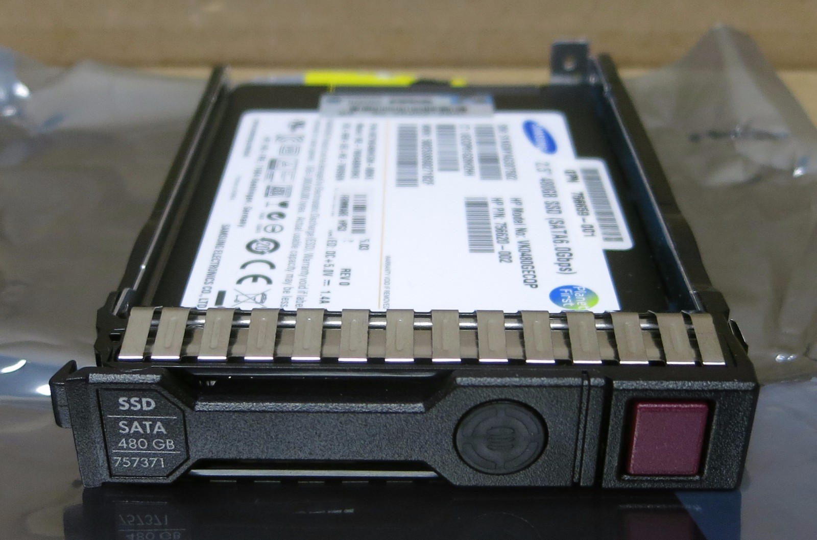 New HP 480GB 6G SATA 2.5" SFF Endurance SSD 756657-B21 757371-001 HP WARRANTY