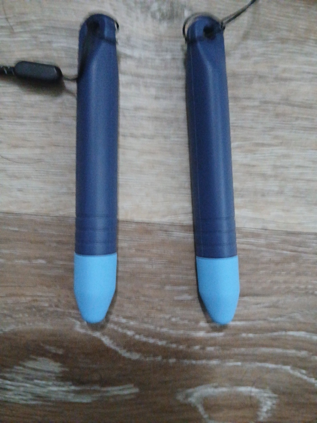 NuPro Amazon Kid-Friendly Tablet Stylus with Tether Pack of 2 - Blue