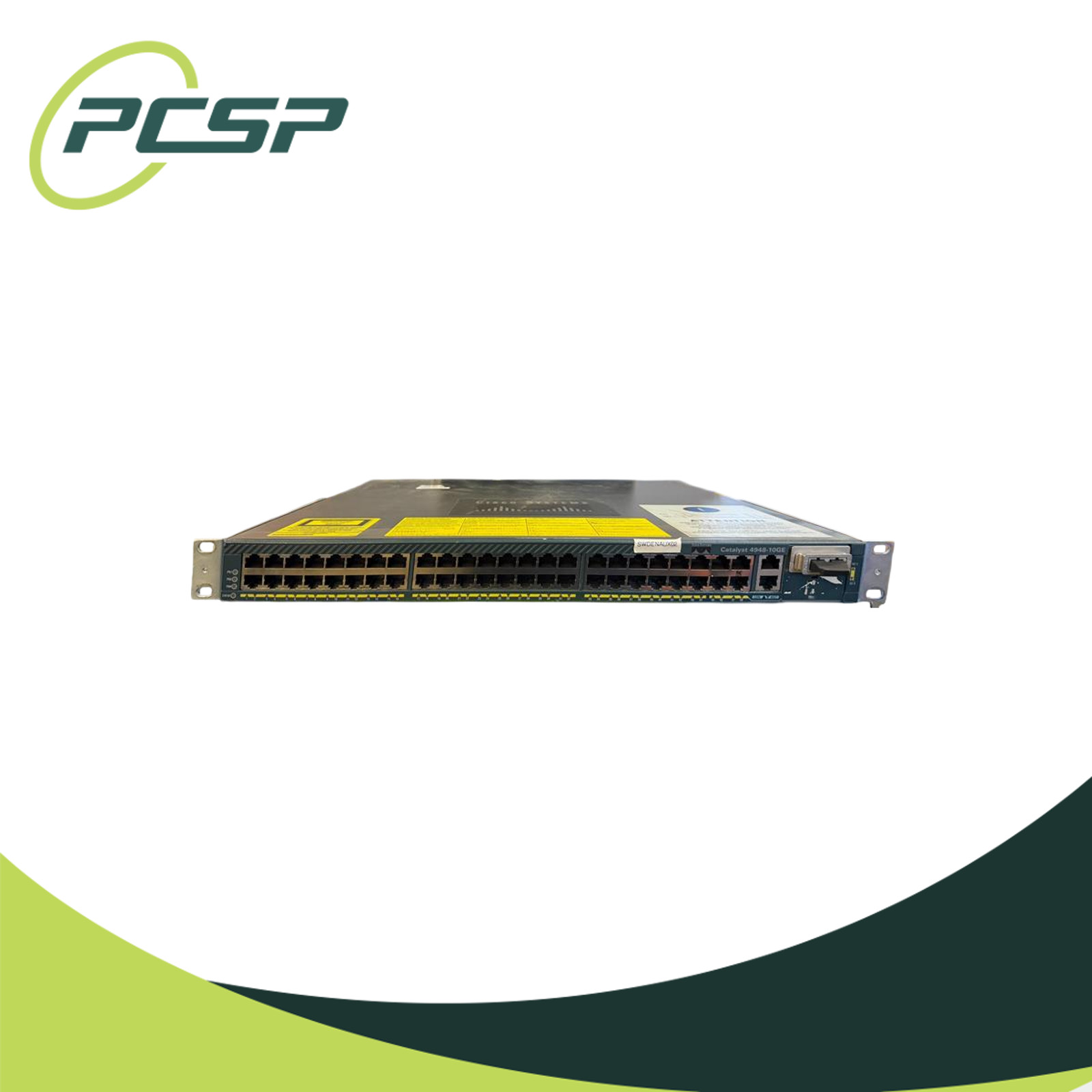 Cisco WS-C4948-10GE-E 48-Port GbE 2x10GbE X2 Enterprise Layer 3 Switch