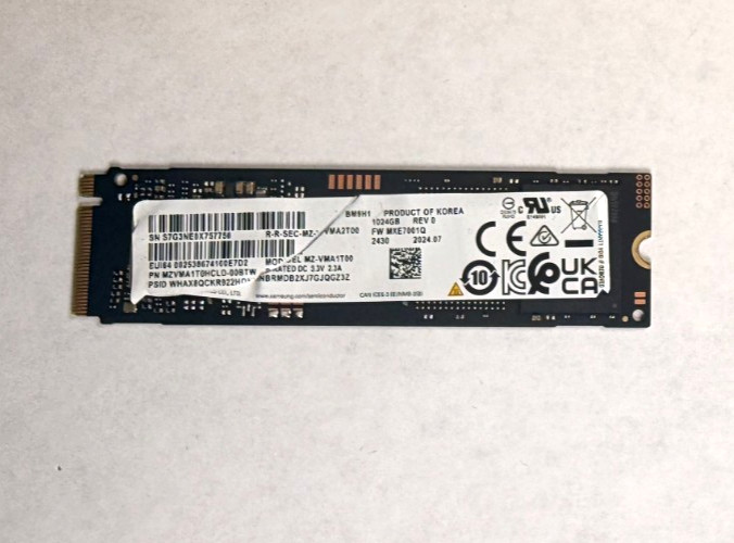 Samsung 1TB SSD BM91H 1TB (MZ-VMA1T00) Internal SSD M.2