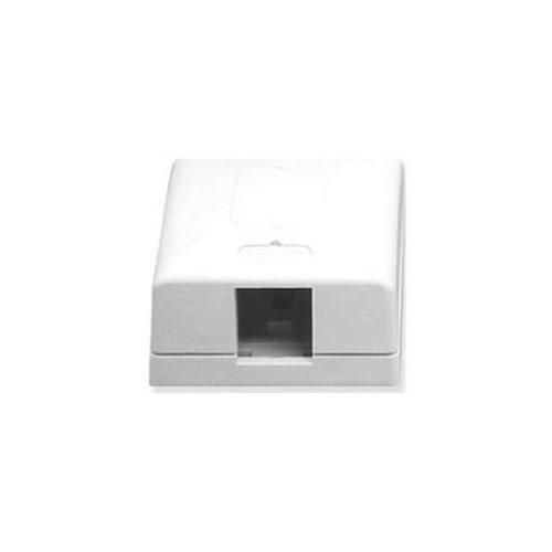ICC IC108SB1WH Elite Surface Mount Box 1 Port White