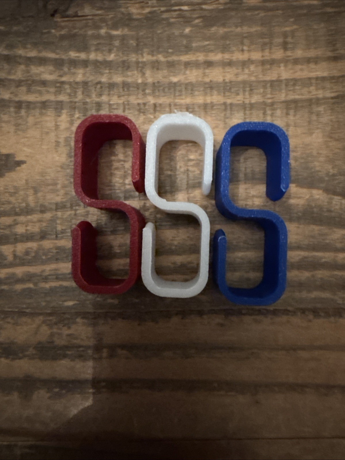 USA 250th Anniversary 3 Cord Organizers/Keepers/Winders