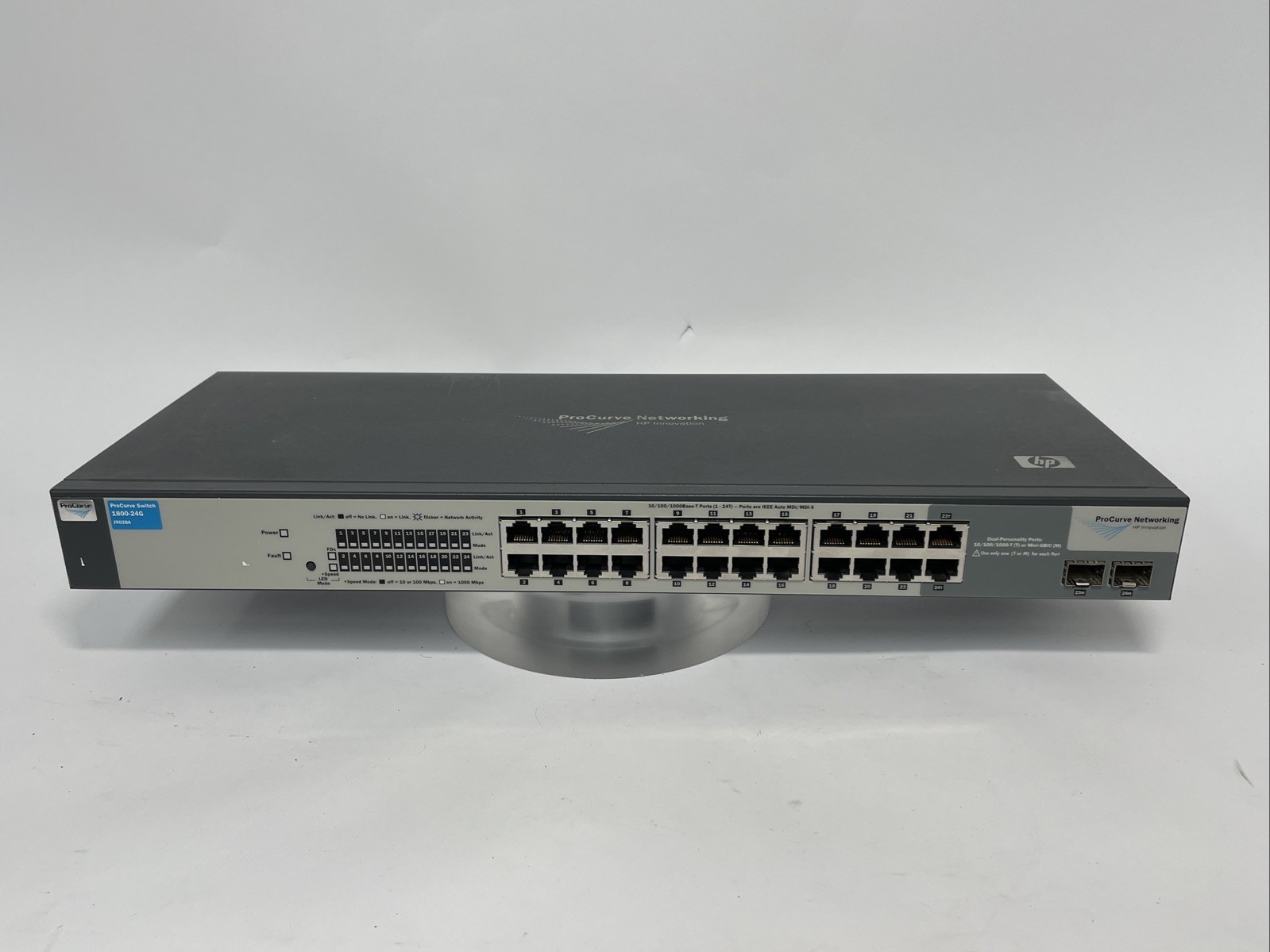 HP ProCurve J9028A 1800-24G Dual-Personality Ports Managed Ethernet Switch